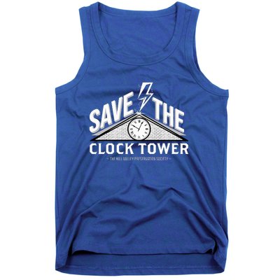 Hill Valley Preservation Society Save The Clock Tower Tank Top