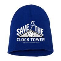 Hill Valley Preservation Society Save The Clock Tower Short Acrylic Beanie