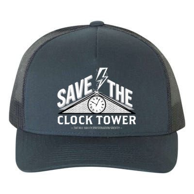 Hill Valley Preservation Society Save The Clock Tower Yupoong Adult 5-Panel Trucker Hat