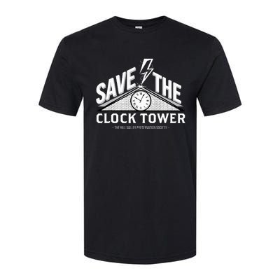 Hill Valley Preservation Society Save The Clock Tower Softstyle CVC T-Shirt