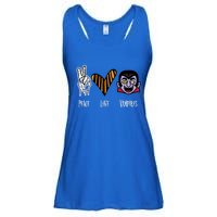 Halloween Vampire Peace Love Halloween Gift Ladies Essential Flowy Tank