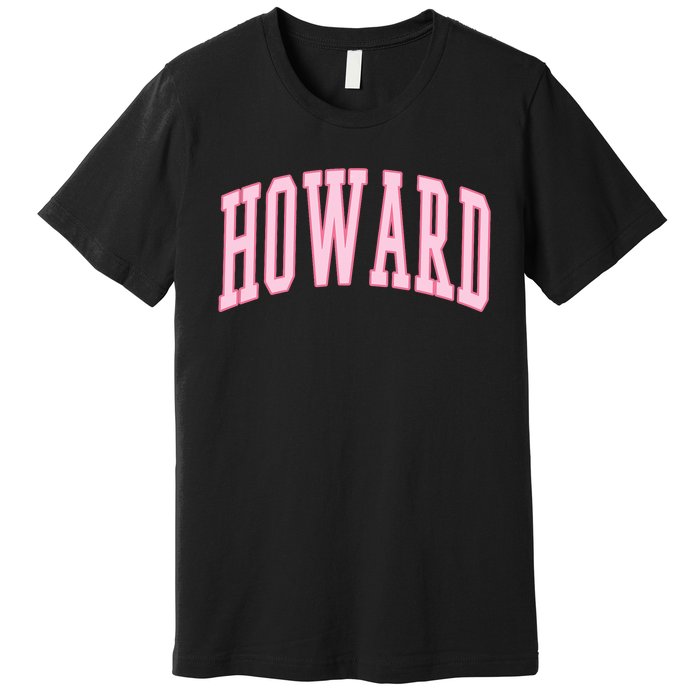 Howard Vintage Preppy Varsity Sports Premium T-Shirt