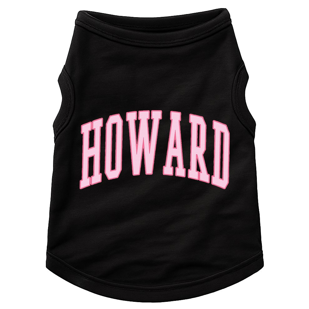 Howard Vintage Preppy Varsity Sports Doggie Tank