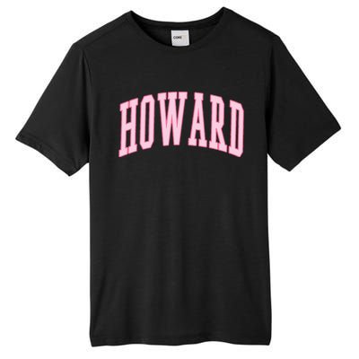 Howard Vintage Preppy Varsity Sports Tall Fusion ChromaSoft Performance T-Shirt