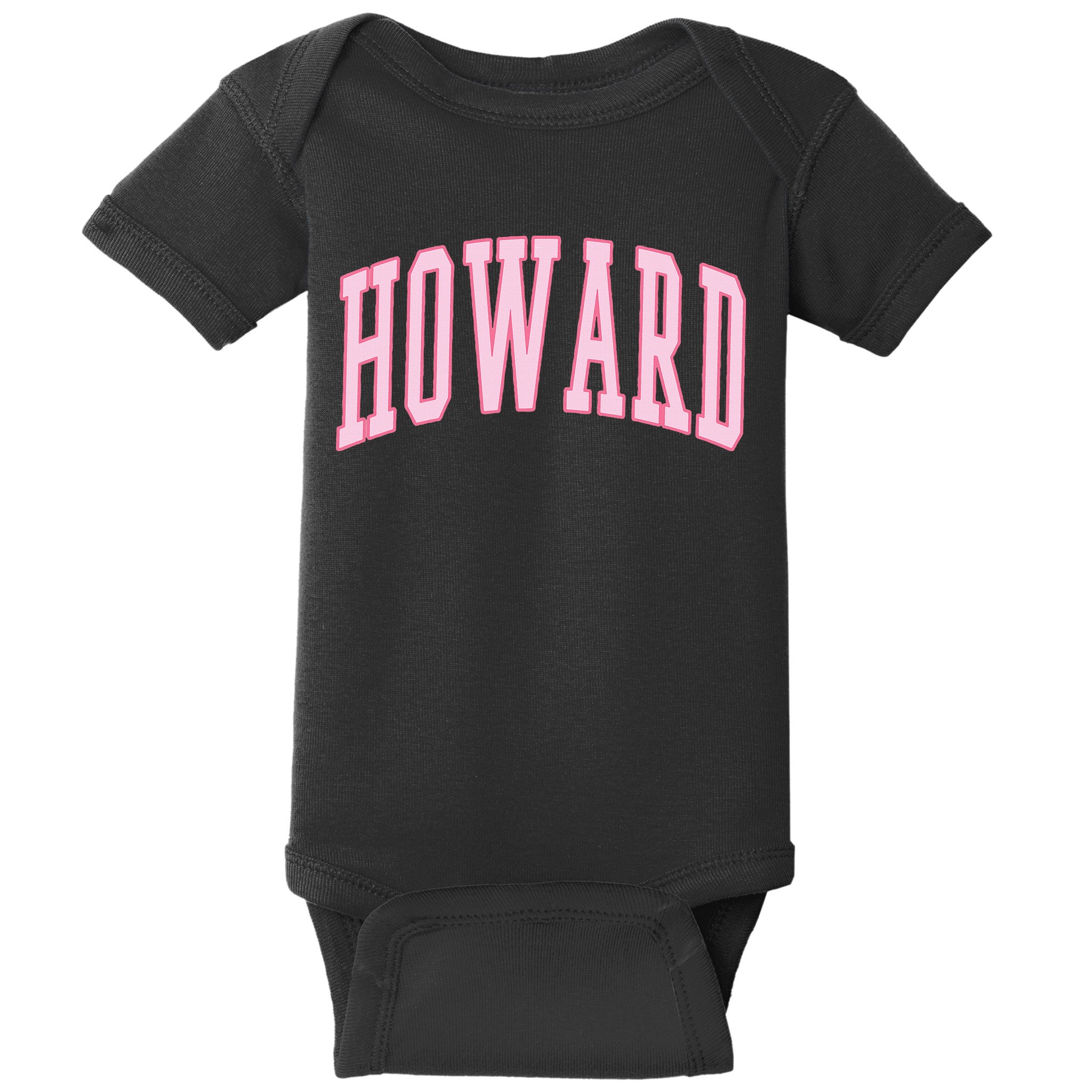 Howard Vintage Preppy Varsity Sports Baby Bodysuit