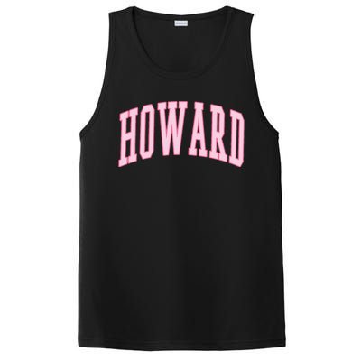 Howard Vintage Preppy Varsity Sports PosiCharge Competitor Tank