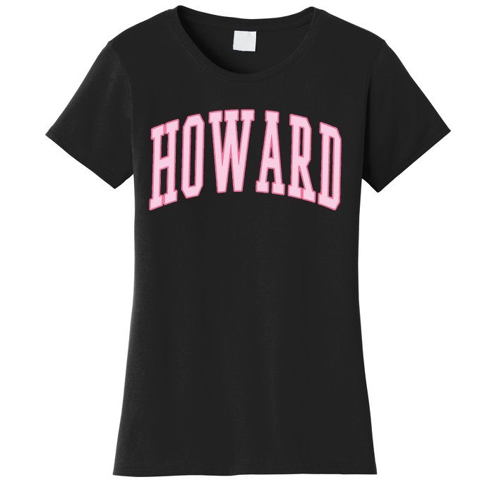 Howard Vintage Preppy Varsity Sports Women's T-Shirt