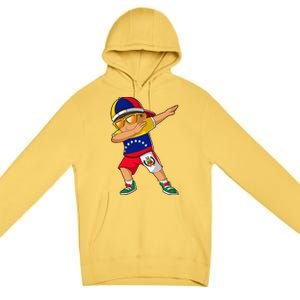 Half Venezuelan Peruvian Venezuela Peru Flag Premium Pullover Hoodie