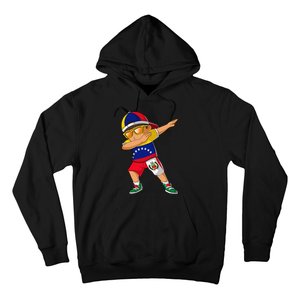 Half Venezuelan Peruvian Venezuela Peru Flag Hoodie