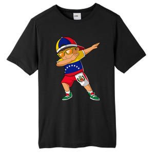 Half Venezuelan Peruvian Venezuela Peru Flag Tall Fusion ChromaSoft Performance T-Shirt