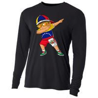 Half Venezuelan Peruvian Venezuela Peru Flag Cooling Performance Long Sleeve Crew