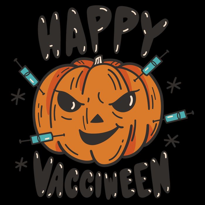 Happy Vacciween Pumpkin Bucket Hat