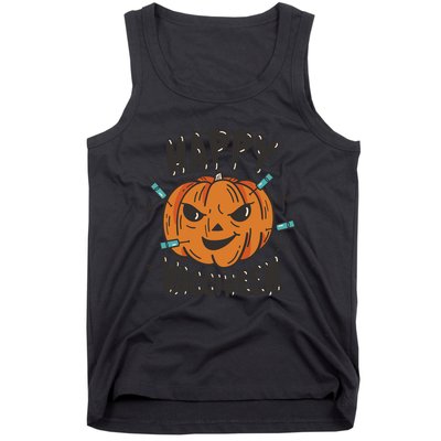 Happy Vacciween Pumpkin Tank Top