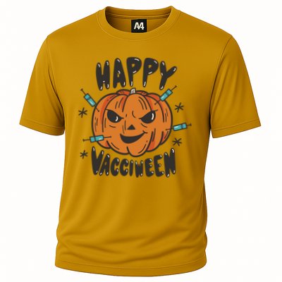 Happy Vacciween Pumpkin Performance Shirt