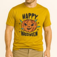 Happy Vacciween Pumpkin Performance Shirt