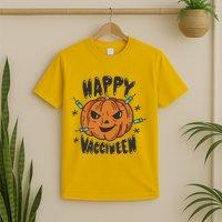 Happy Vacciween Pumpkin T-Shirt