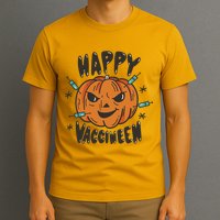 Happy Vacciween Pumpkin T-Shirt