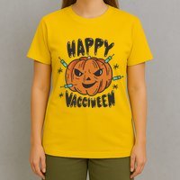 Happy Vacciween Pumpkin T-Shirt