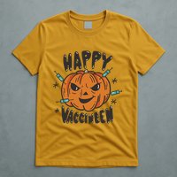 Happy Vacciween Pumpkin T-Shirt
