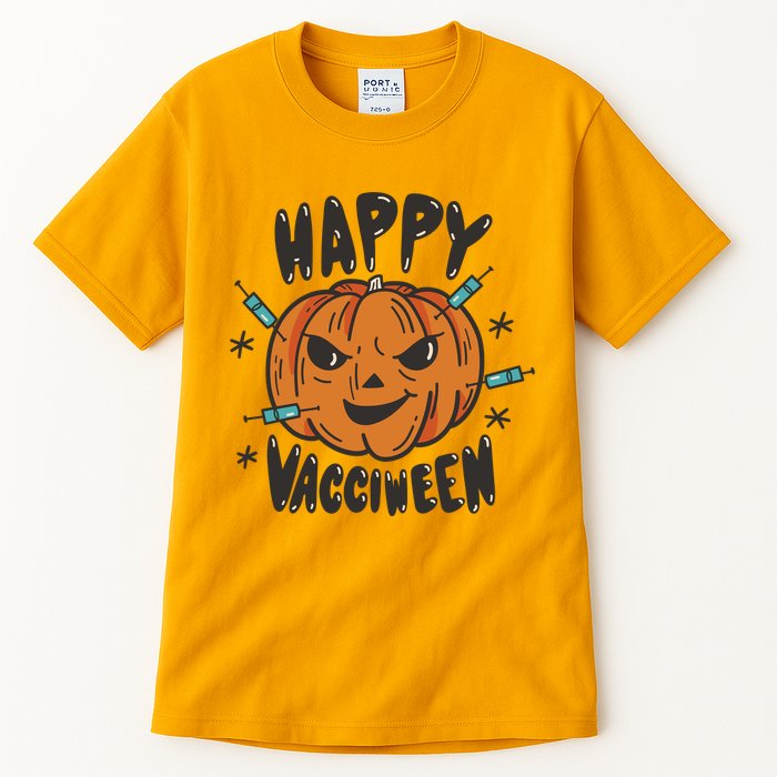 Happy Vacciween Pumpkin Tall T-Shirt