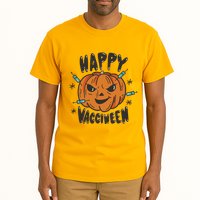 Happy Vacciween Pumpkin Tall T-Shirt