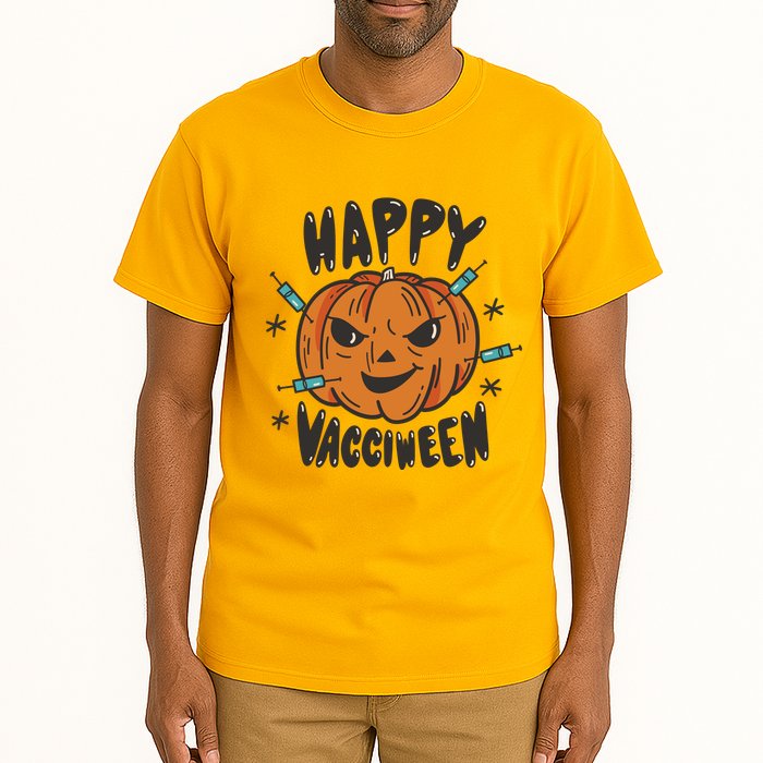 Happy Vacciween Pumpkin Tall T-Shirt