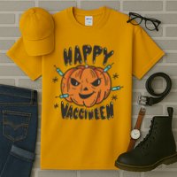Happy Vacciween Pumpkin Tall T-Shirt