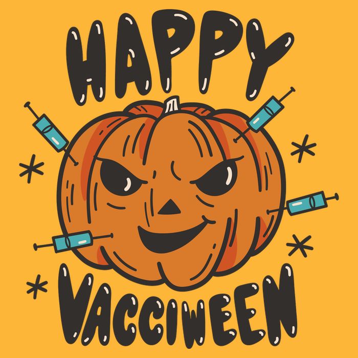 Happy Vacciween Pumpkin Tall T-Shirt