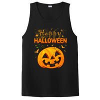 Hilarious Vintage Pumpkin Festive Halloween PosiCharge Competitor Tank