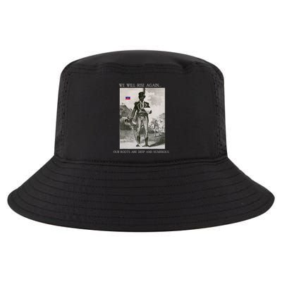 HaitiS Vintage Quote We Will Rise Again Cool Comfort Performance Bucket Hat