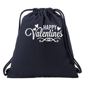 Happy Valentines Romantic Gift Drawstring Bag