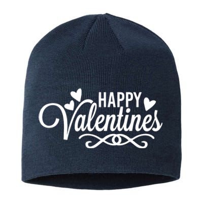 Happy Valentines Romantic Gift Sustainable Beanie