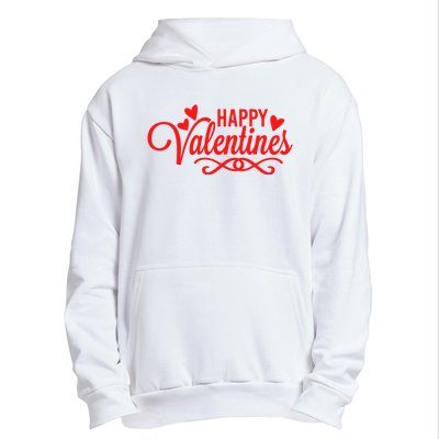 Happy Valentines Romantic Gift Urban Pullover Hoodie