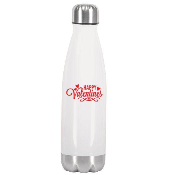 Happy Valentines Romantic Gift Stainless Steel Insulated Water Bottle