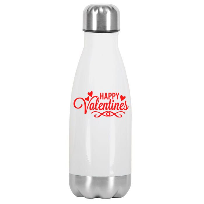 Happy Valentines Romantic Gift Stainless Steel Insulated Water Bottle