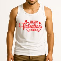 Happy Valentines Romantic Gift Tank Top