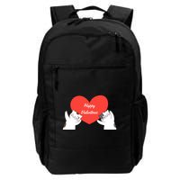 Happy ValentineS Red Heart And Cats Backpack