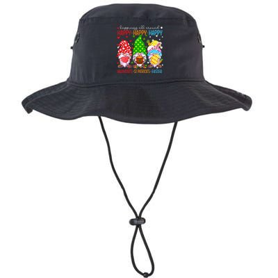 Happy Valentines St Patrick Easter Happy Holiday Gnome Funny Legacy Cool Fit Booney Bucket Hat