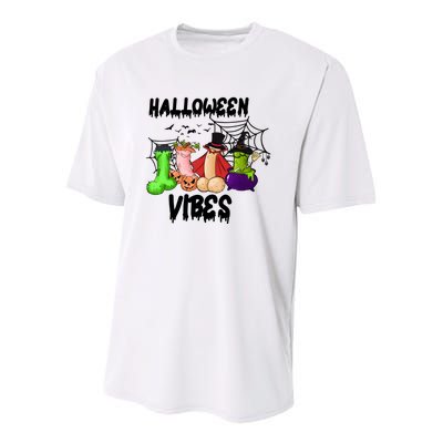 Halloween Vibes Sarcastic Adults Sex Joke Youth Performance Sprint T-Shirt