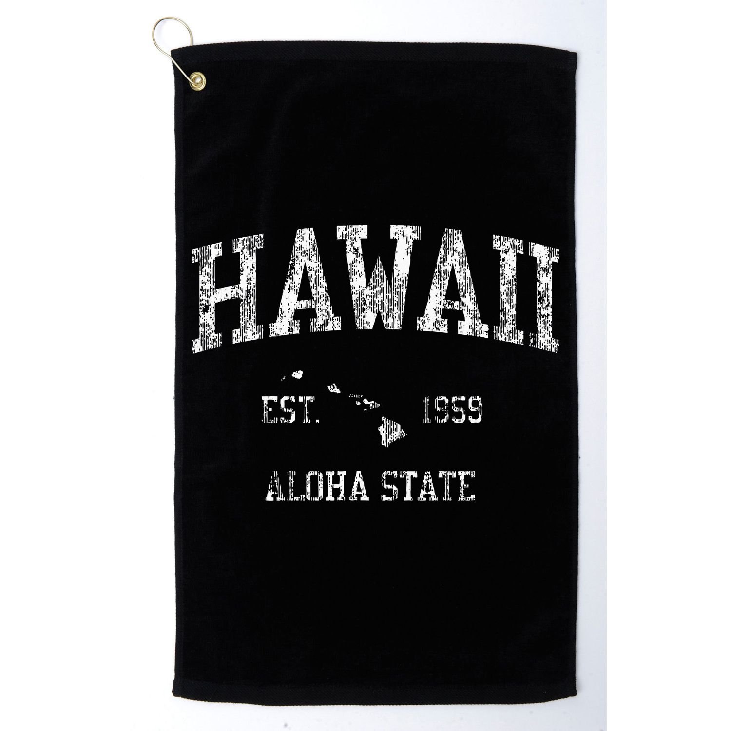 Hawaii Vintage Sports Hawaiian Islands Hi Golf Towel
