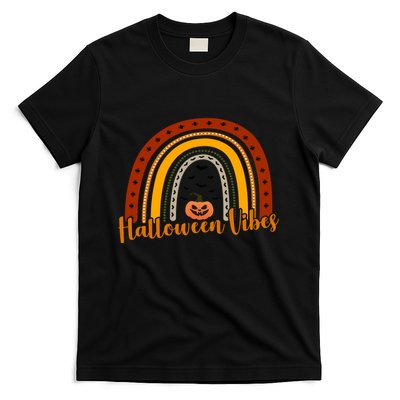 Halloween Vibes Spooky Rainbow T-Shirt