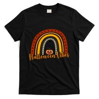 Halloween Vibes Spooky Rainbow T-Shirt