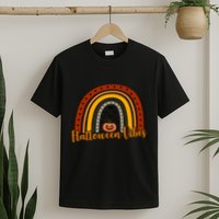 Halloween Vibes Spooky Rainbow T-Shirt
