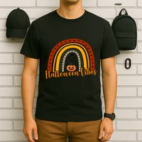 Halloween Vibes Spooky Rainbow T-Shirt