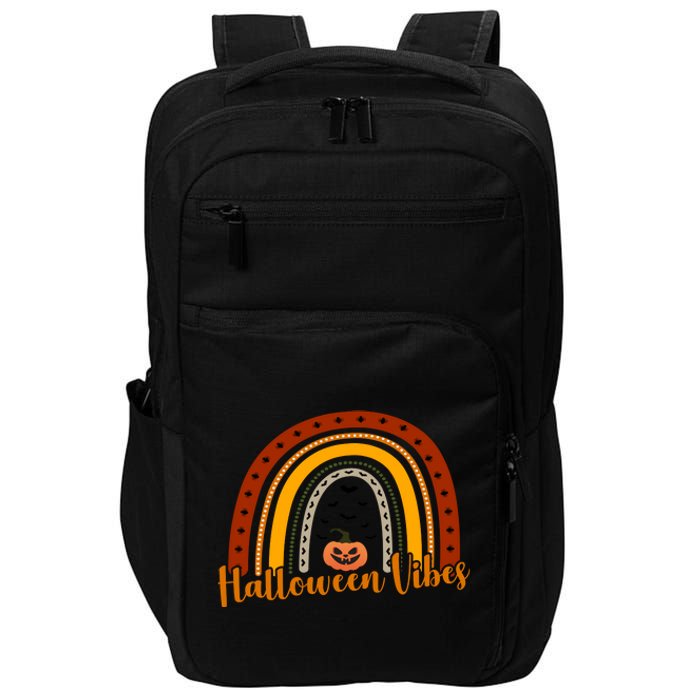 Halloween Vibes Spooky Rainbow Impact Tech Backpack