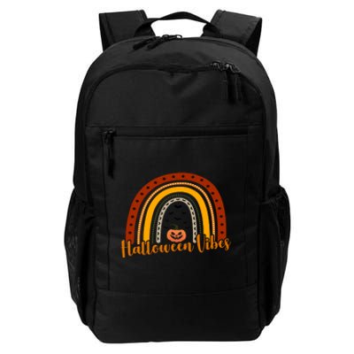 Halloween Vibes Spooky Rainbow Daily Commute Backpack