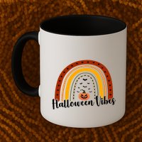 Halloween Vibes Spooky Rainbow Mug