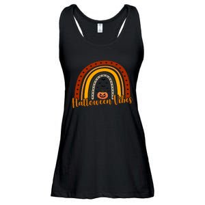 Halloween Vibes Spooky Rainbow Ladies Essential Flowy Tank