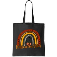 Halloween Vibes Spooky Rainbow Tote Bag