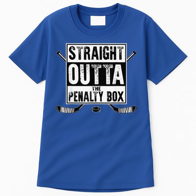 Hockey Vintage Straight Outta The Penalty Box Tall T-Shirt